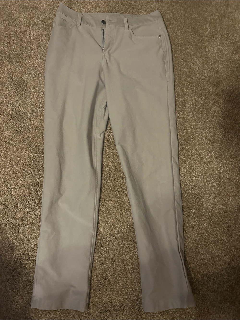 lululemon athletica Men's Light Gray Chinos